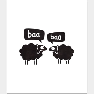 Baa Baa Black Sheep Posters and Art